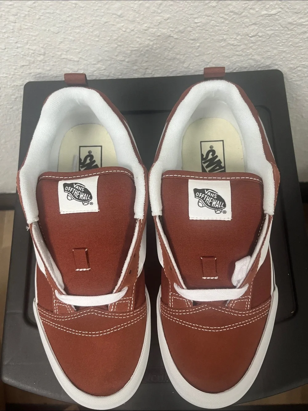 Vans Knu Skool Rust Bronze Low Top Sneakers